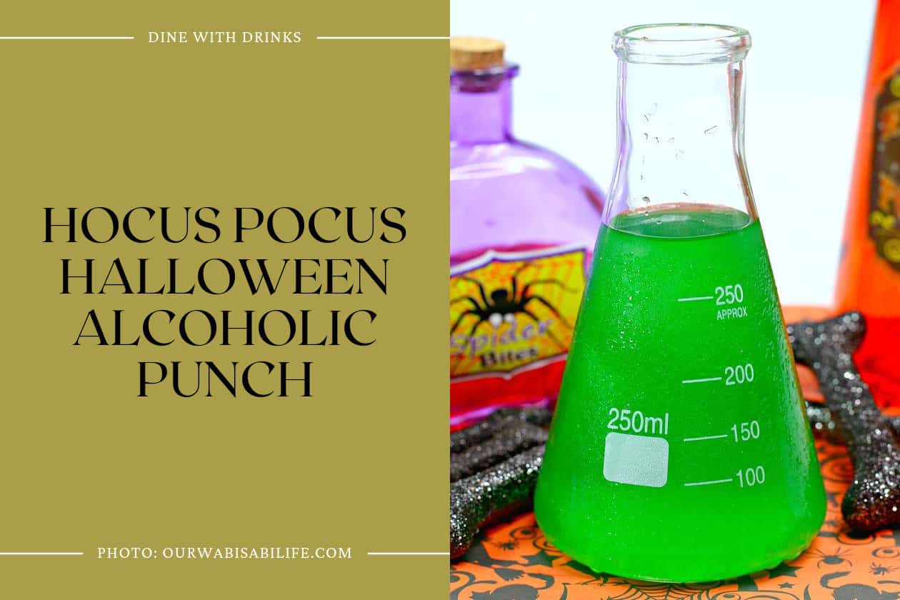 Hocus Pocus Halloween Alcoholic Punch