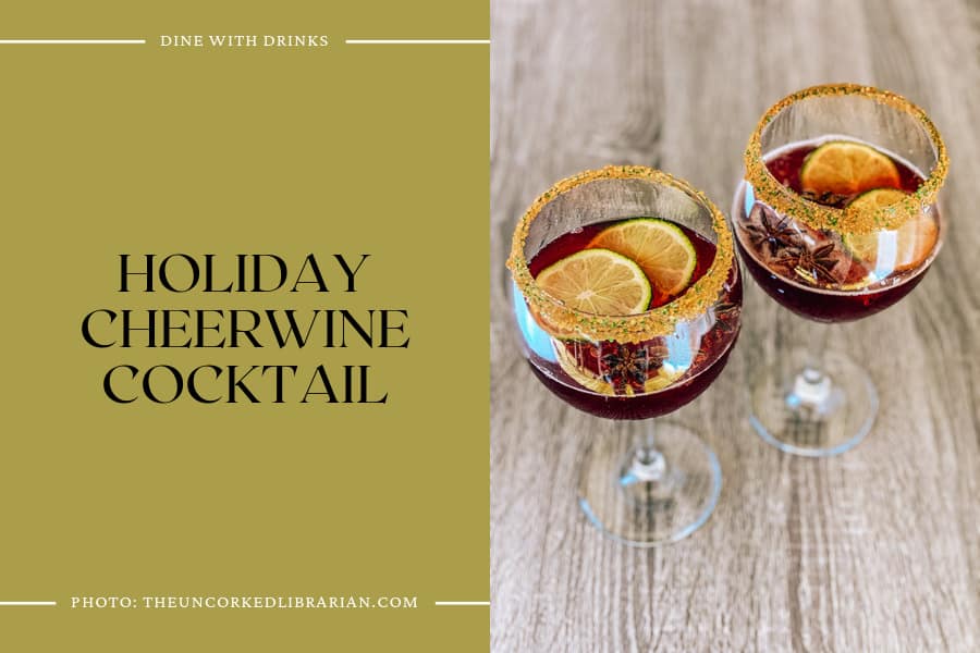 Holiday Cheerwine Cocktail