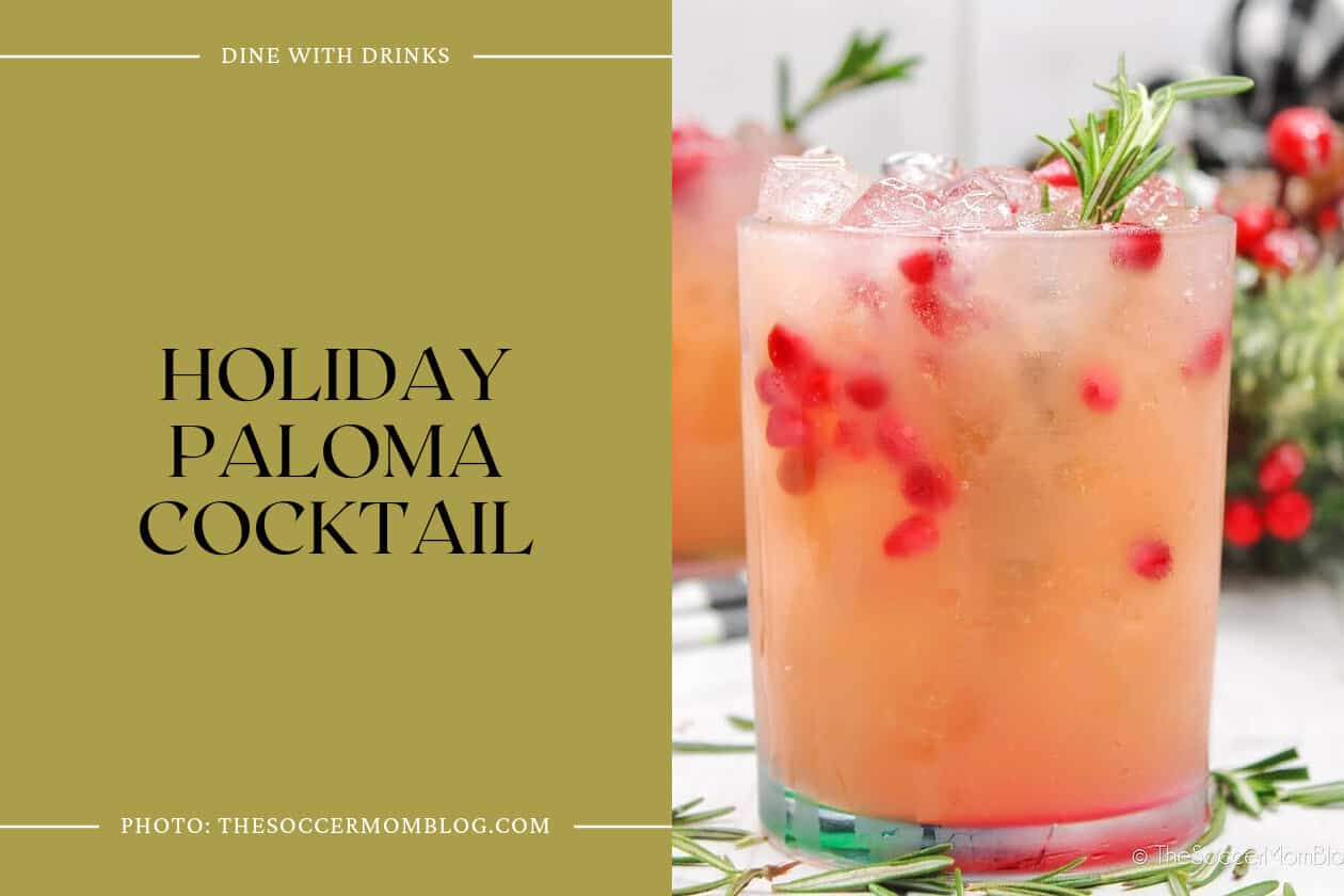 Holiday Paloma Cocktail