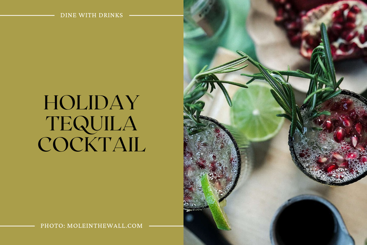 Holiday Tequila Cocktail