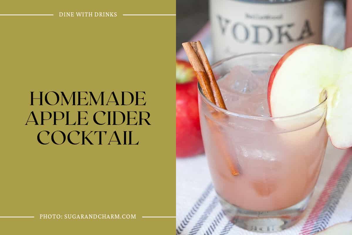 Homemade Apple Cider Cocktail
