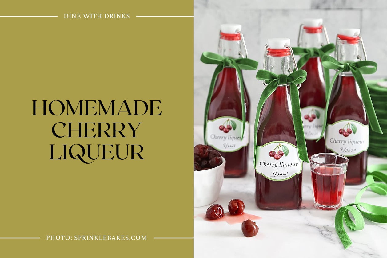 Homemade Cherry Liqueur