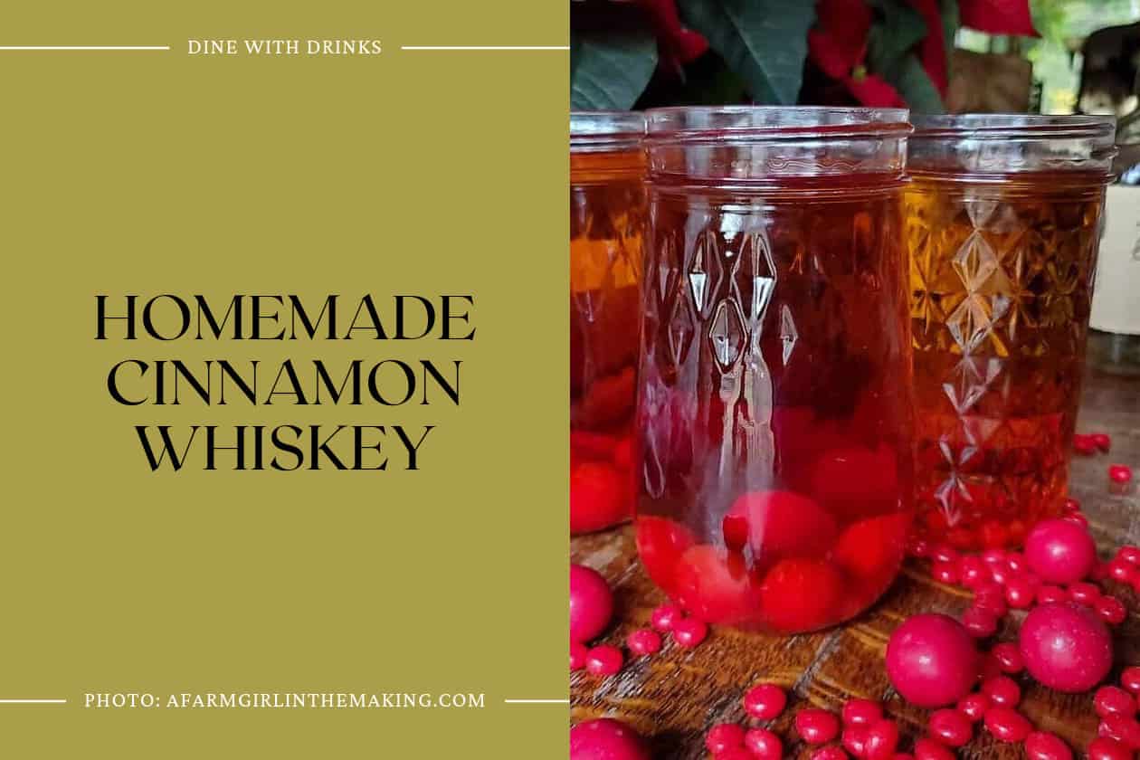 Homemade Cinnamon Whiskey