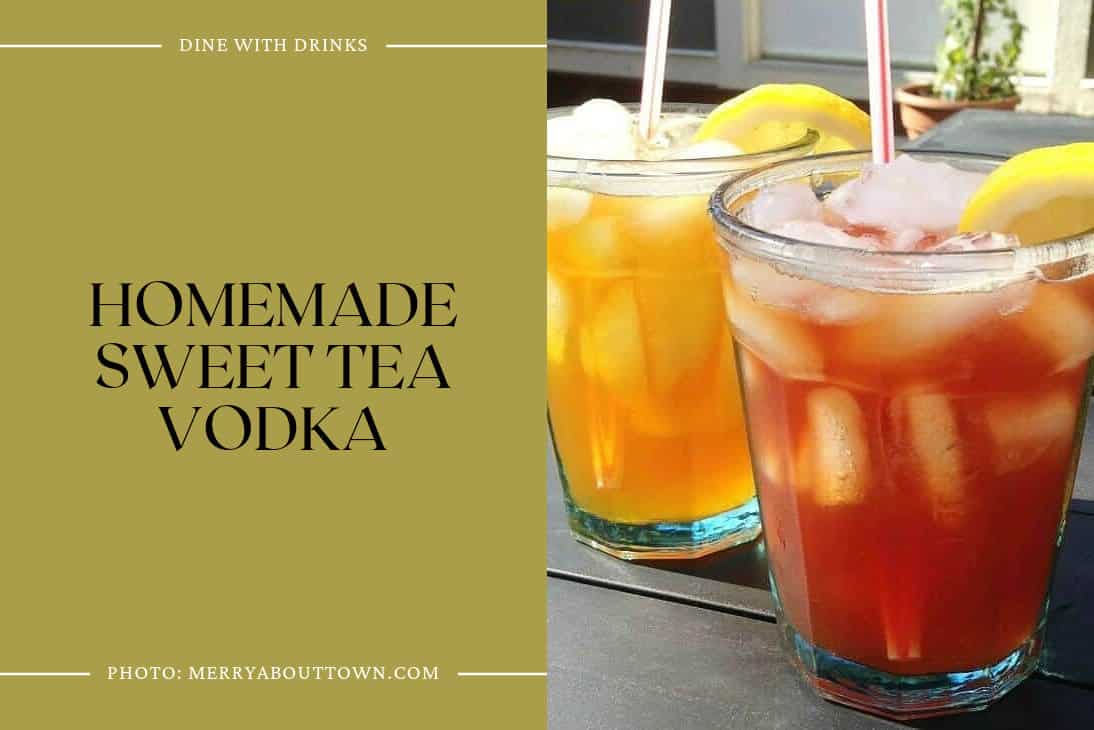 Homemade Sweet Tea Vodka