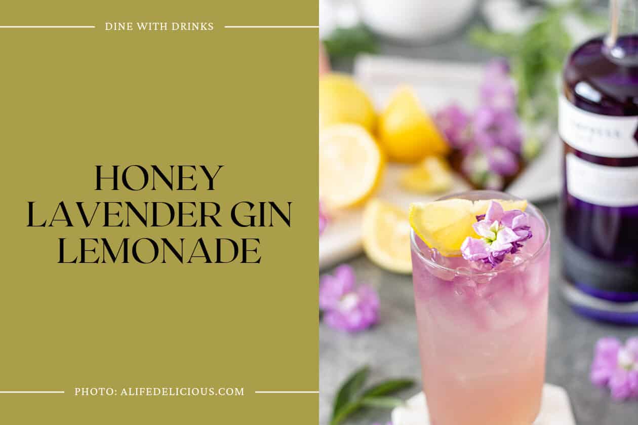 Honey Lavender Gin Lemonade
