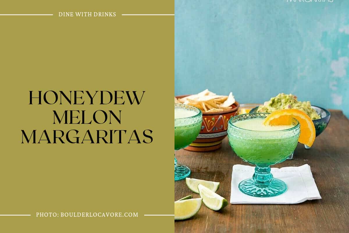 Honeydew Melon Margaritas