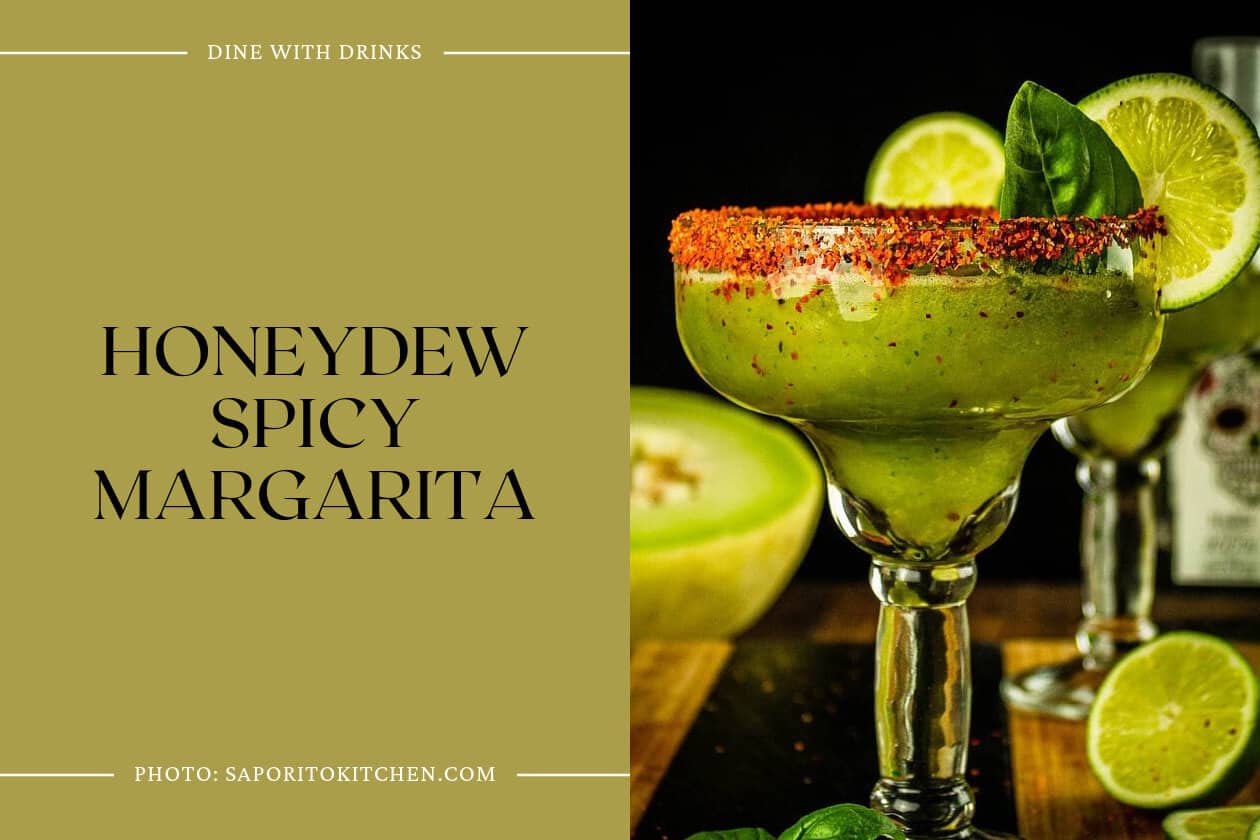 Honeydew Spicy Margarita