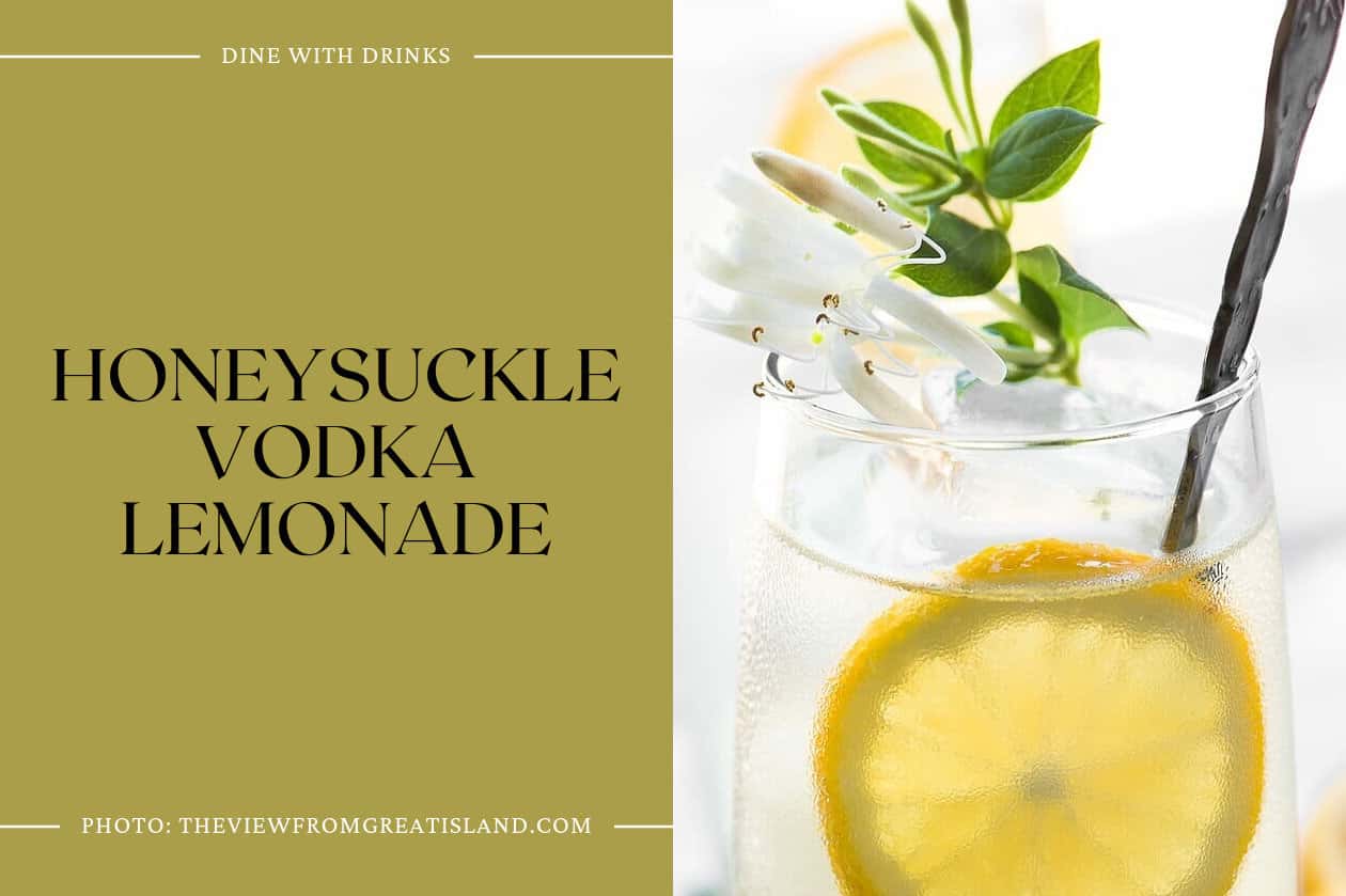 Honeysuckle Vodka Lemonade
