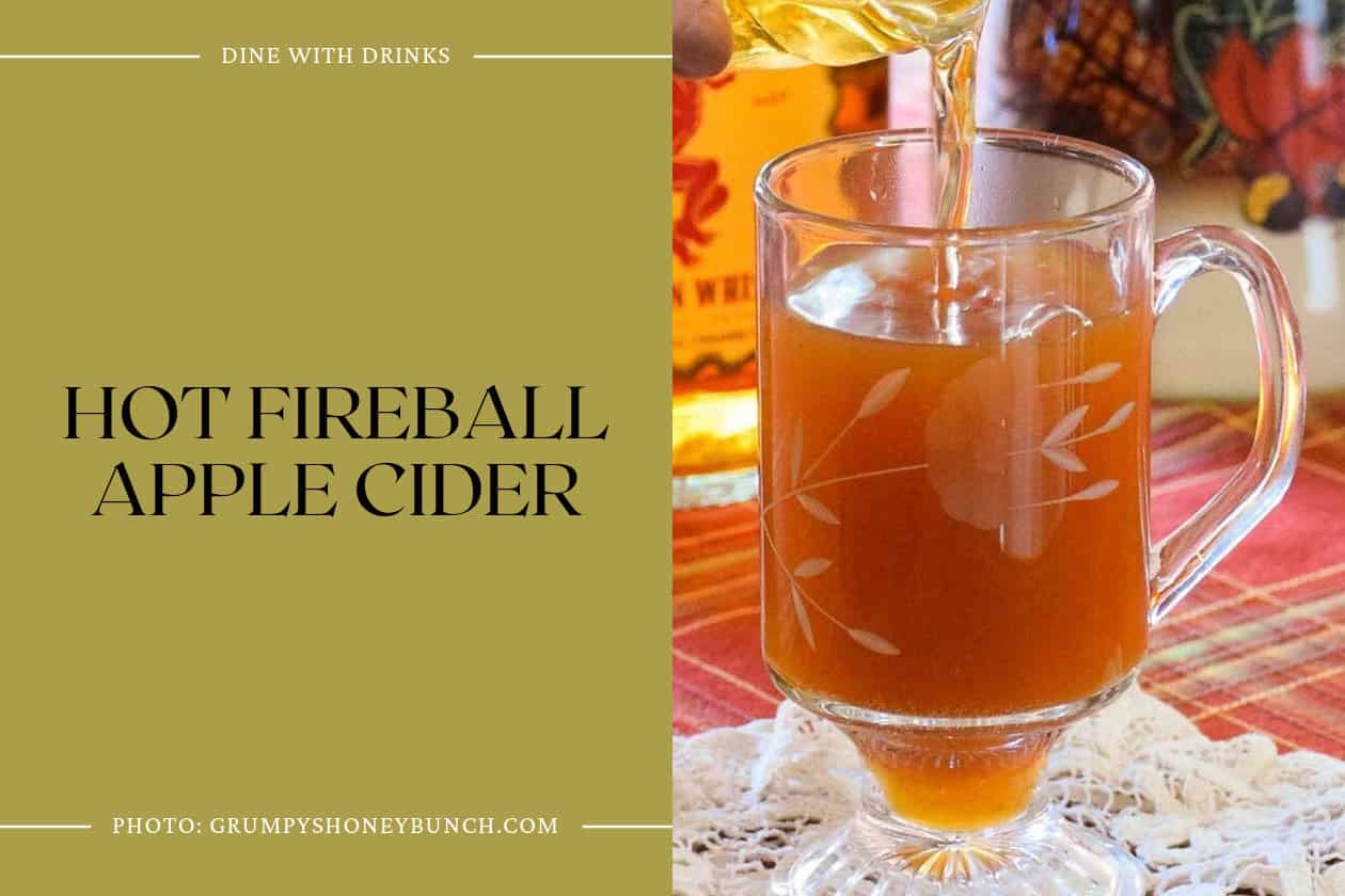 Hot Fireball Apple Cider