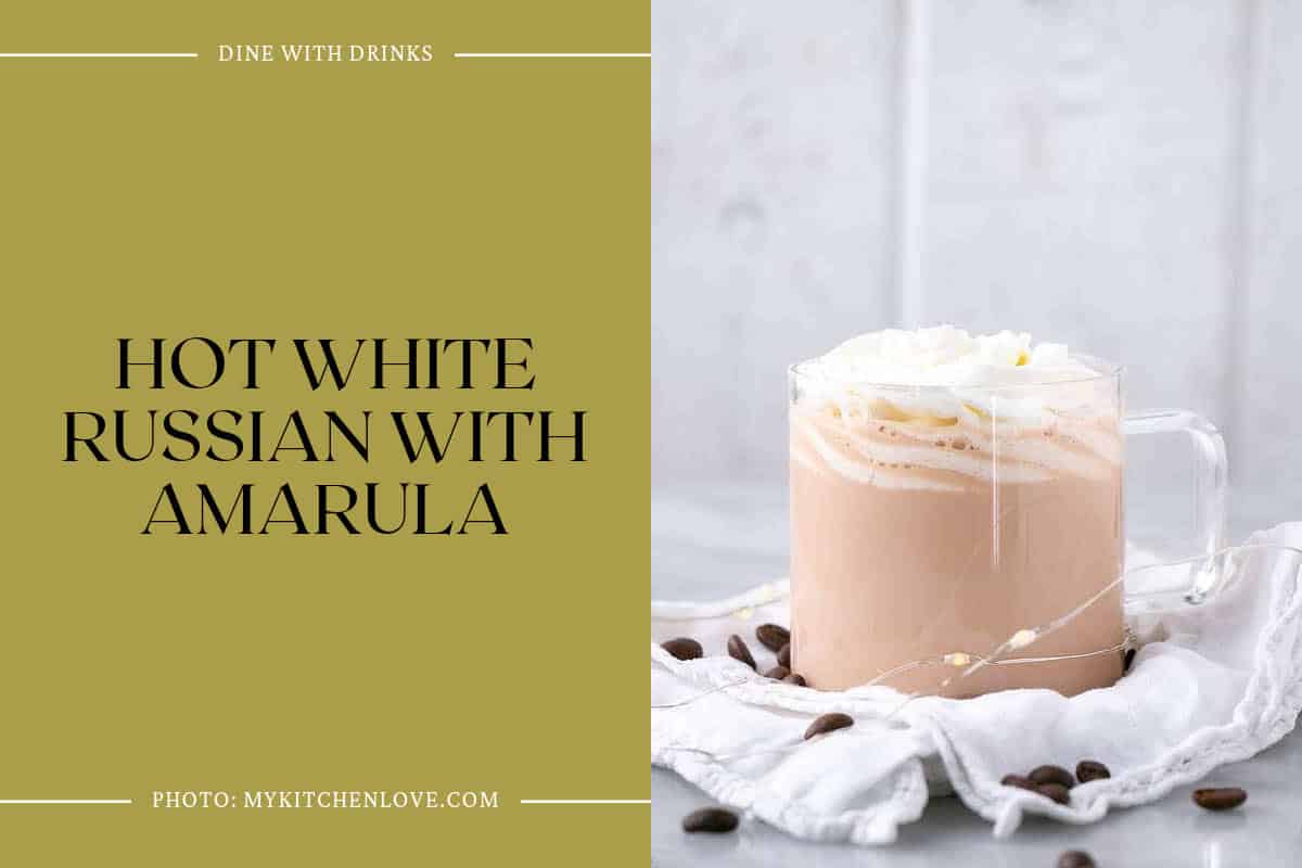 Hot White Russian With Amarula