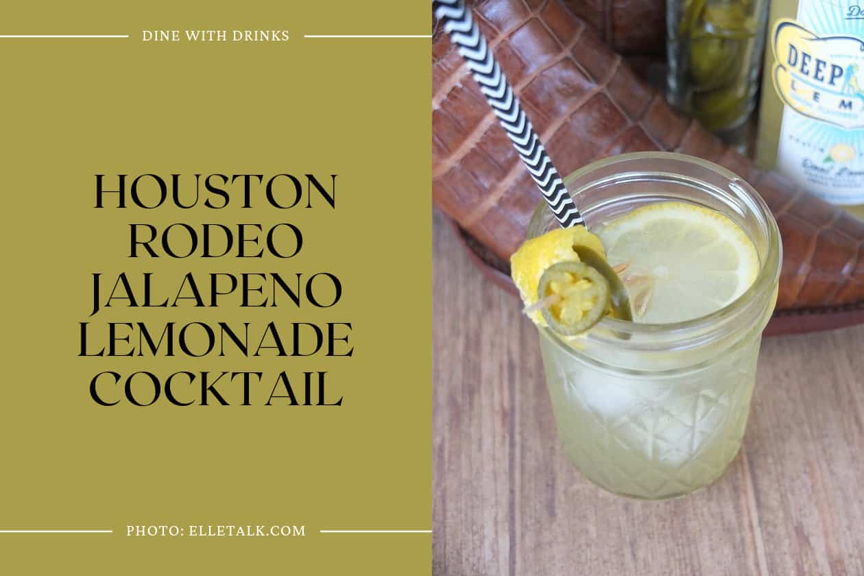 Houston Rodeo Jalapeno Lemonade Cocktail