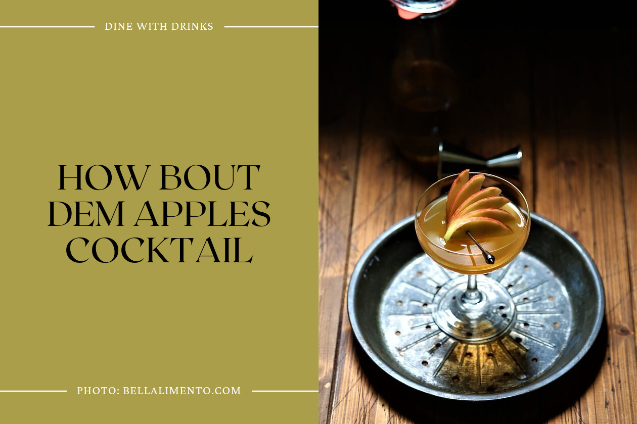How Bout Dem Apples Cocktail