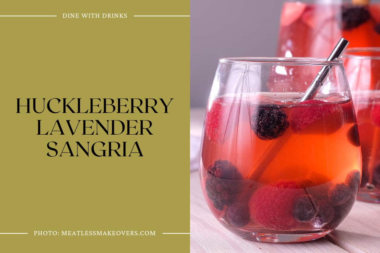 Huckleberry Lavender Sangria