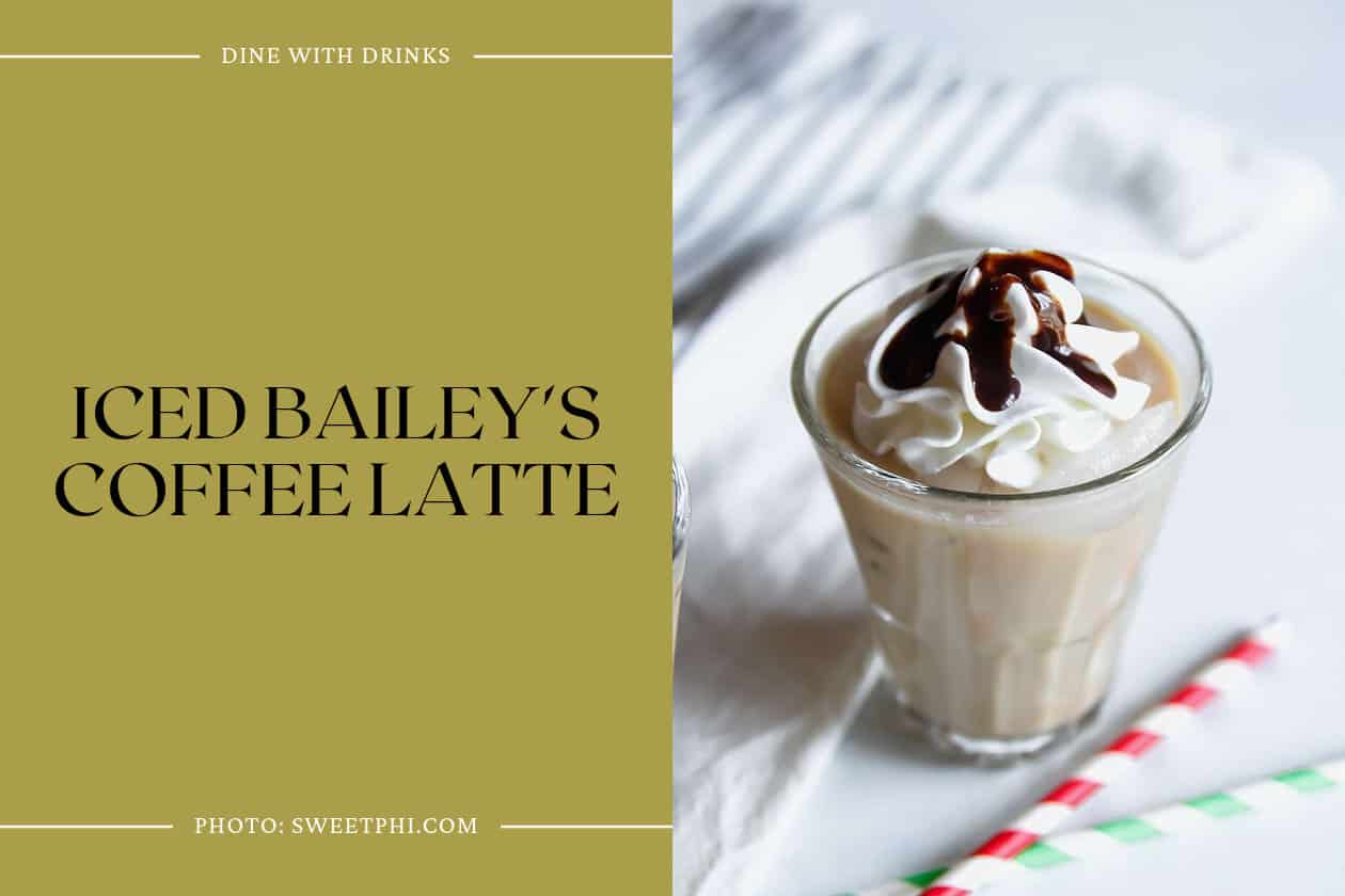 Iced Bailey's Coffee Latte