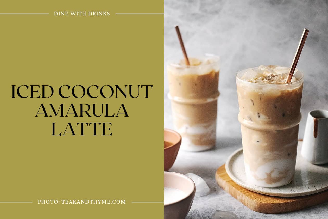 Iced Coconut Amarula Latte