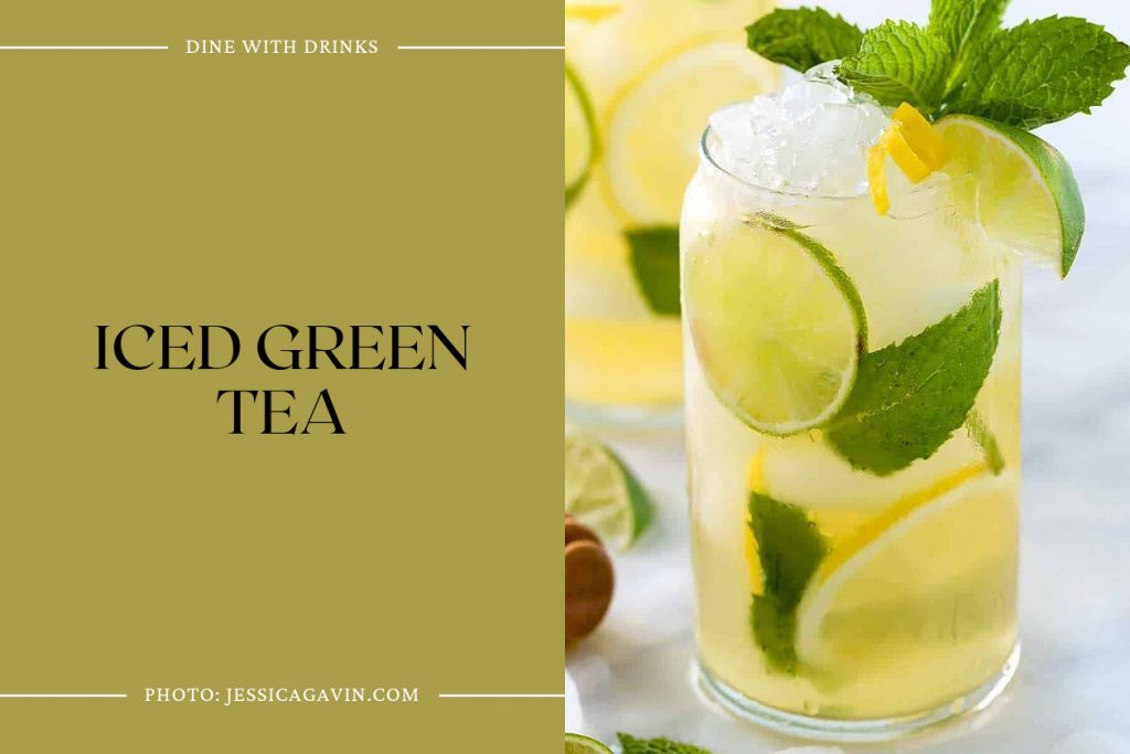 24 Green Tea Cocktails That Will Brew Your Mind Away! | DineWithDrinks