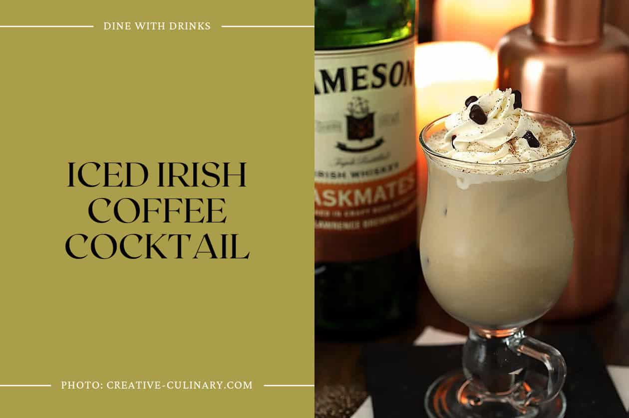 Iced Irish Coffee Cocktail