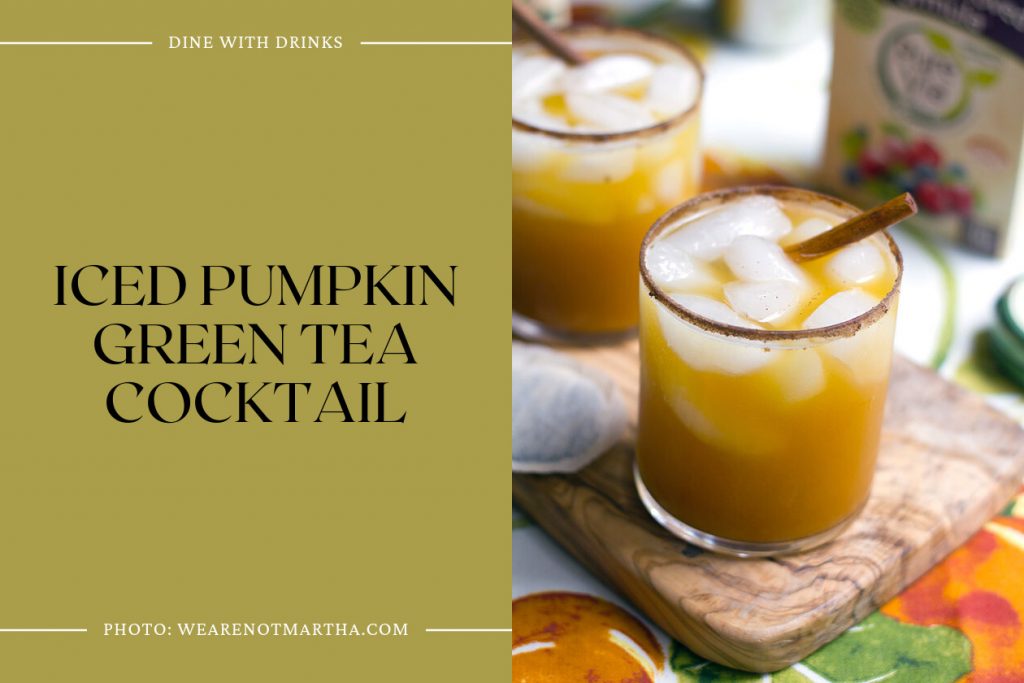 24 Green Tea Cocktails That Will Brew Your Mind Away! DineWithDrinks