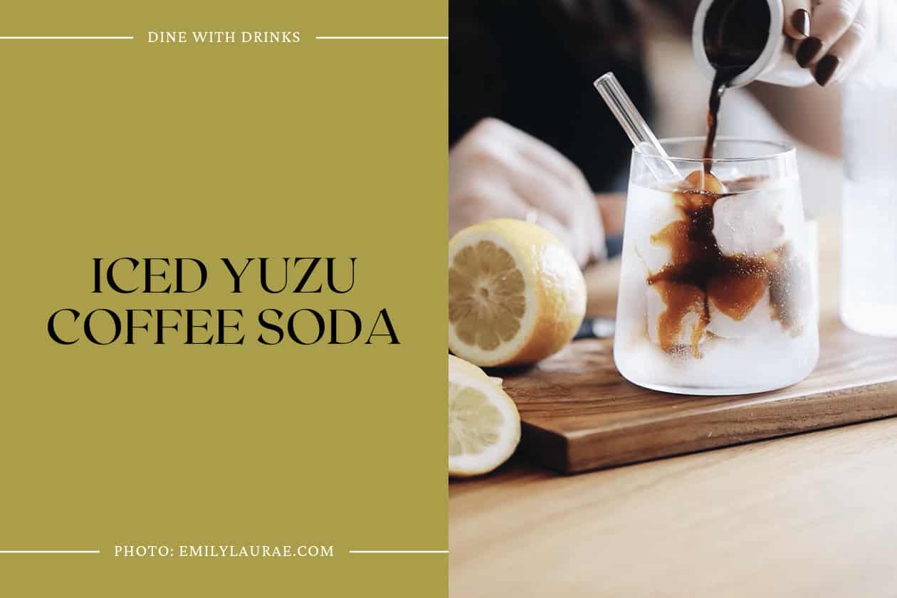 Iced Yuzu Coffee Soda