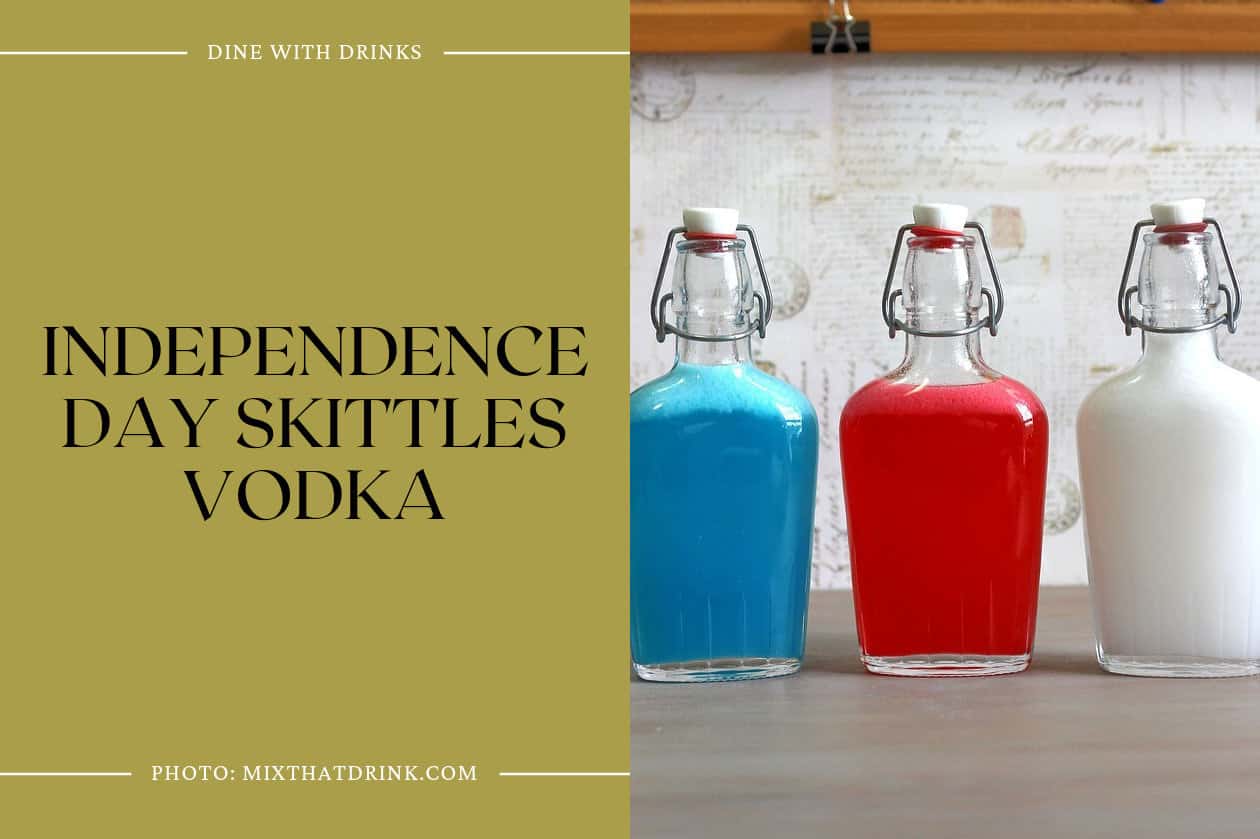 Independence Day Skittles Vodka