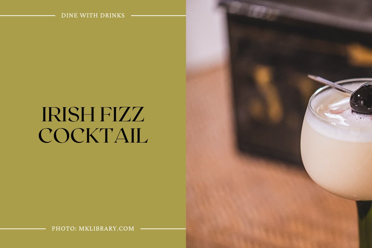 Irish Fizz Cocktail