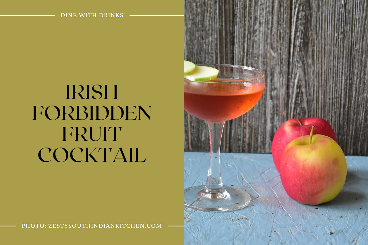 Irish Forbidden Fruit Cocktail