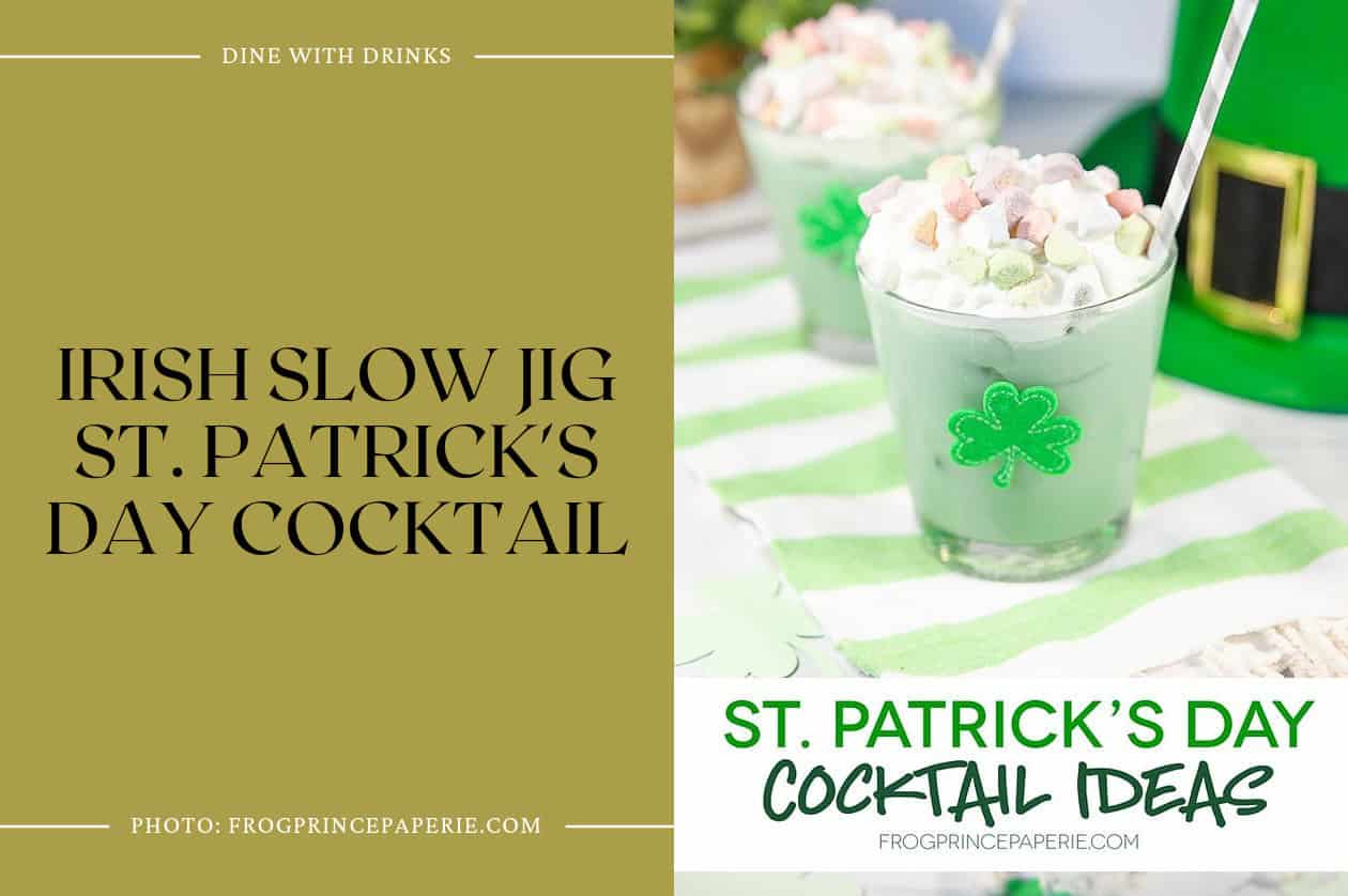 Irish Slow Jig St. Patrick's Day Cocktail