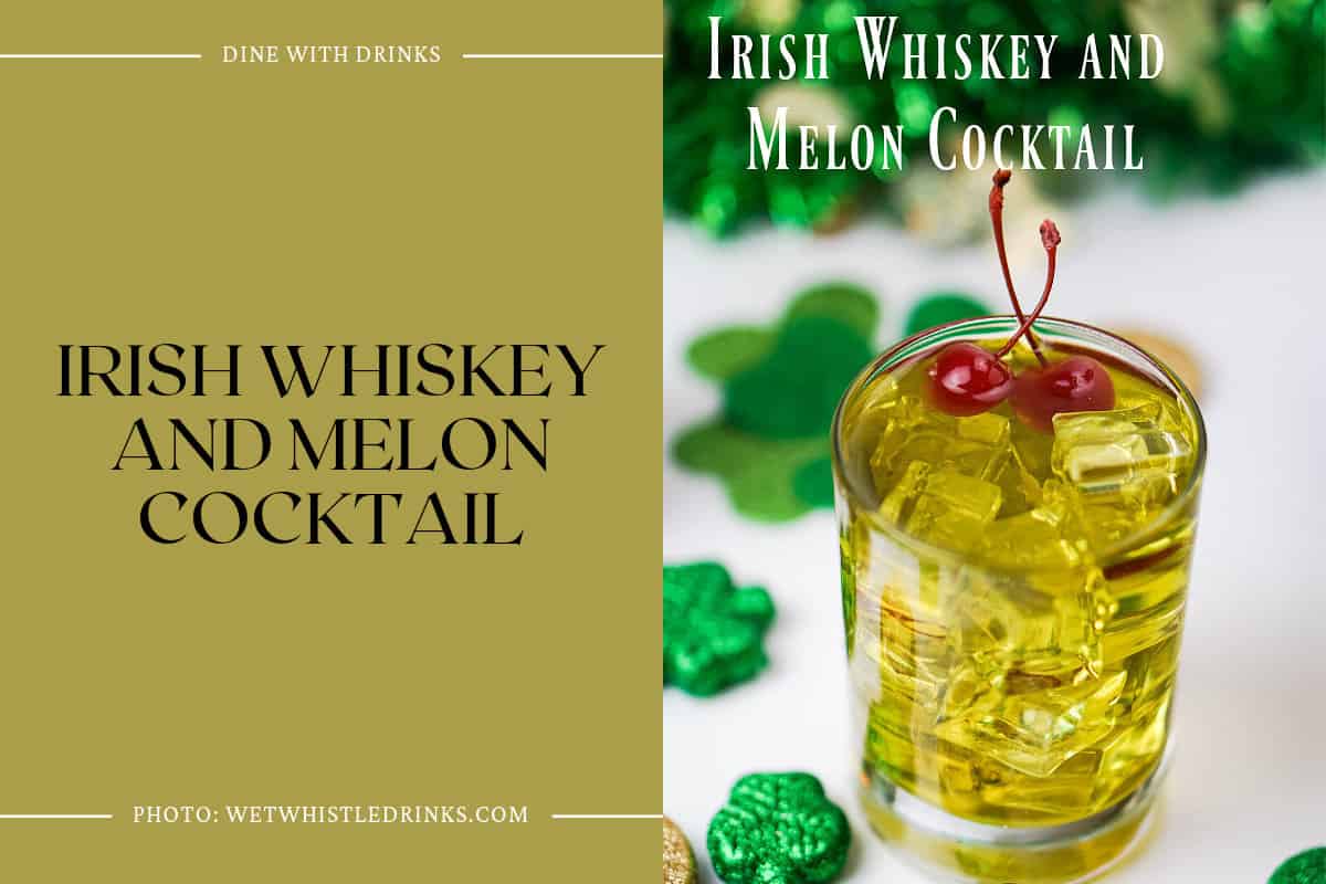 Irish Whiskey And Melon Cocktail