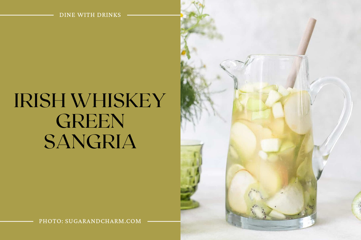 Irish Whiskey Green Sangria