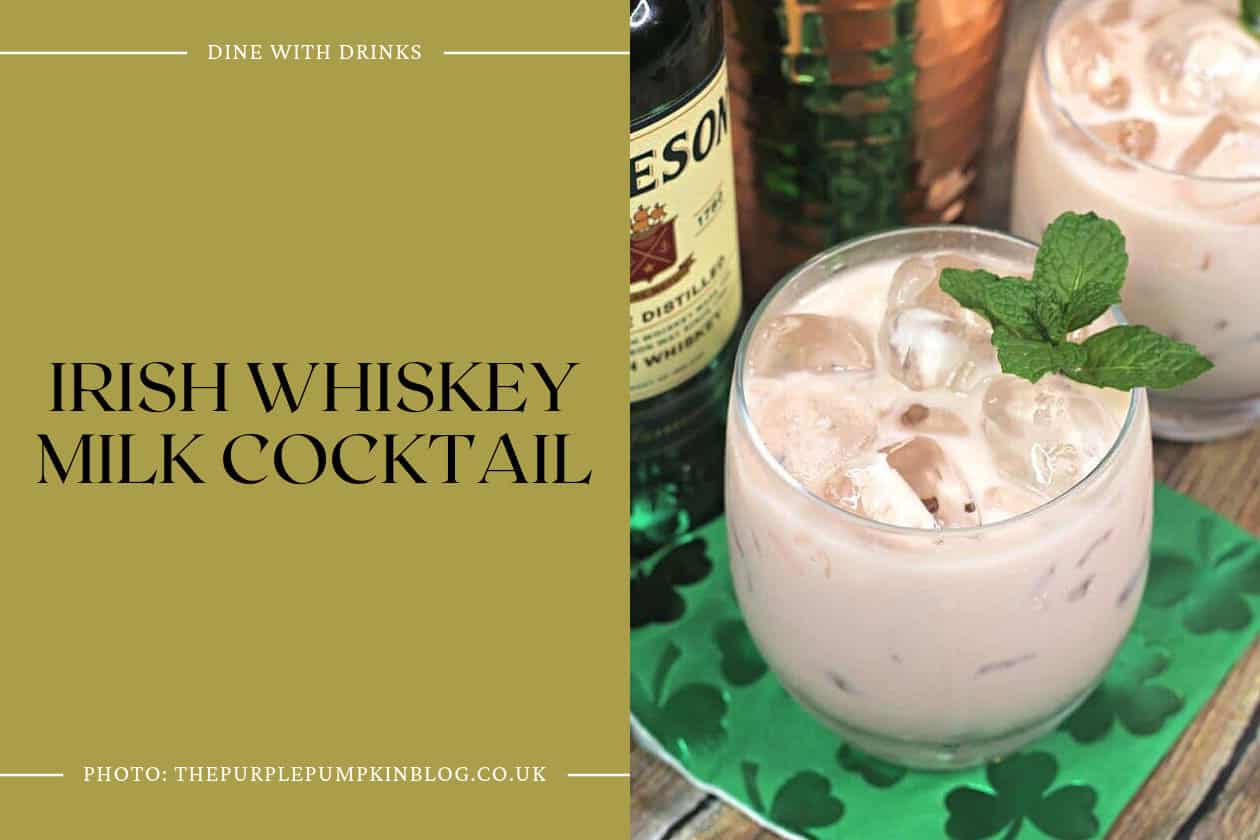 Irish Whiskey Milk Cocktail