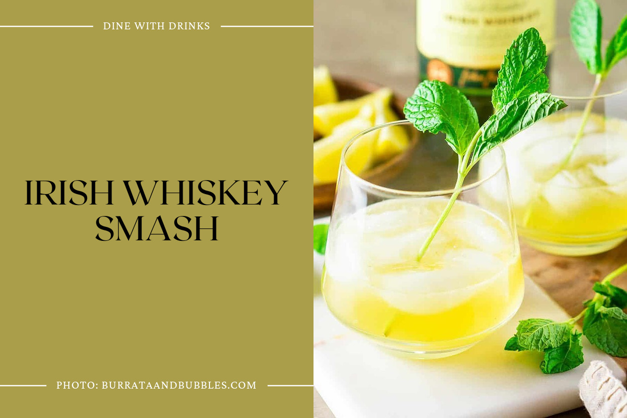 Irish Whiskey Smash