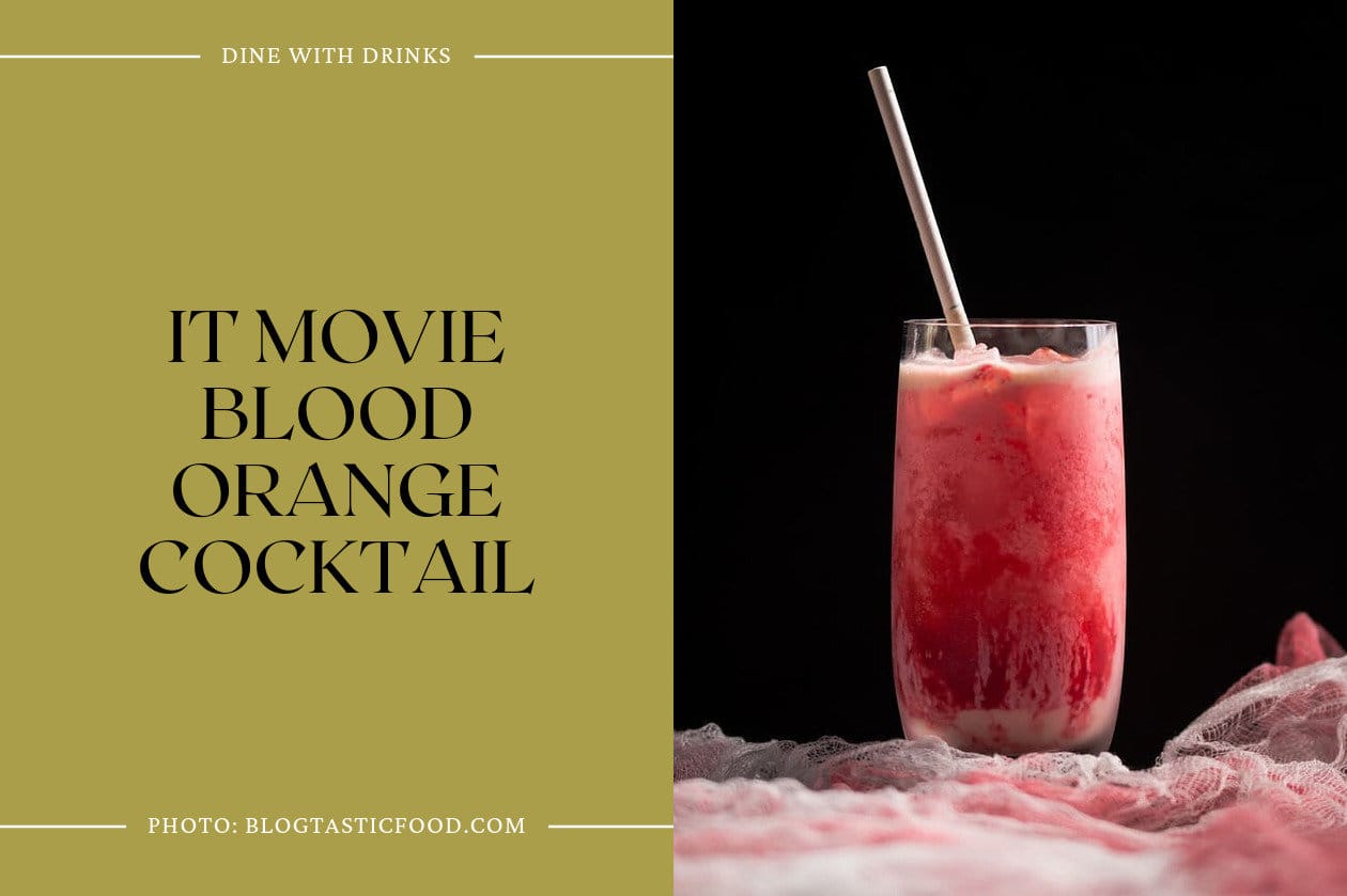 It Movie Blood Orange Cocktail