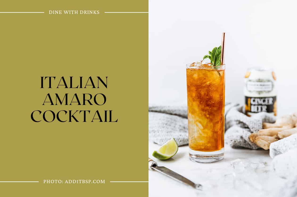 Italian Amaro Cocktail