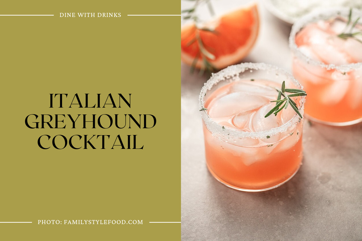 Italian Greyhound Cocktail