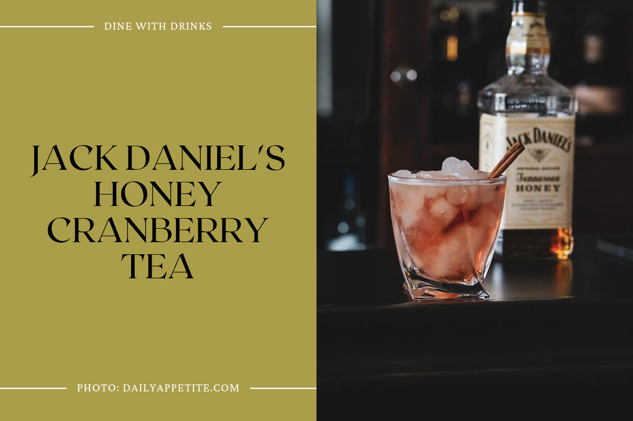 Jack Daniel's Honey Cranberry Tea