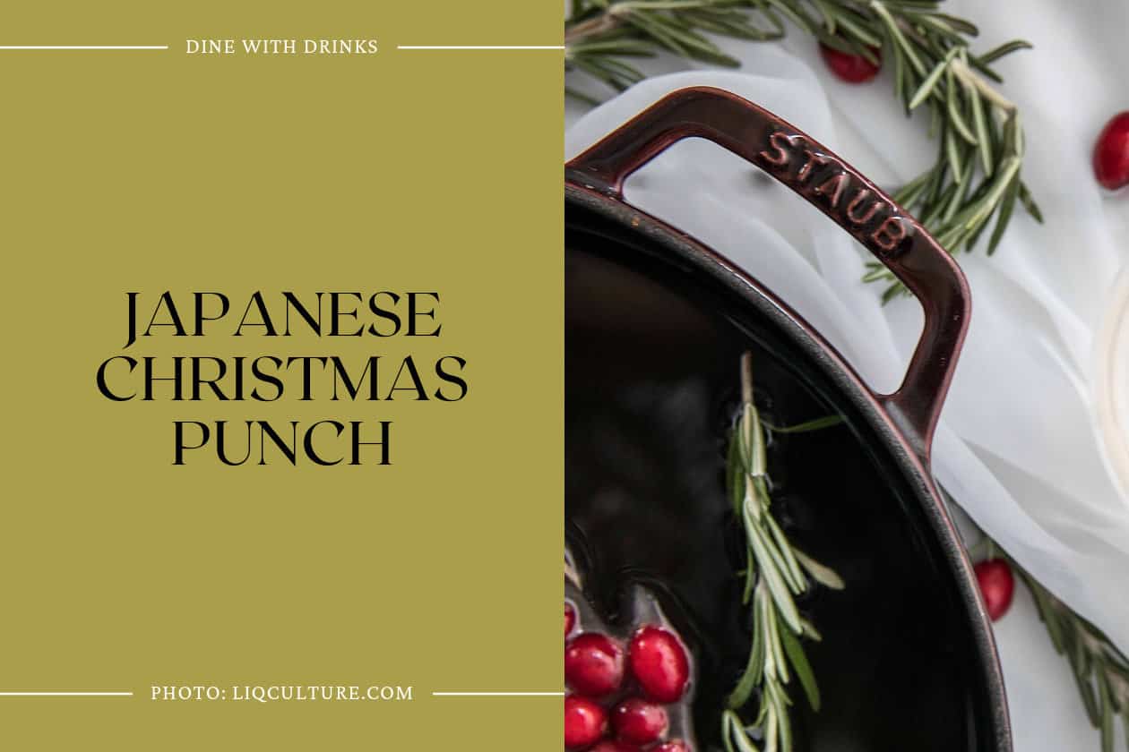 Japanese Christmas Punch