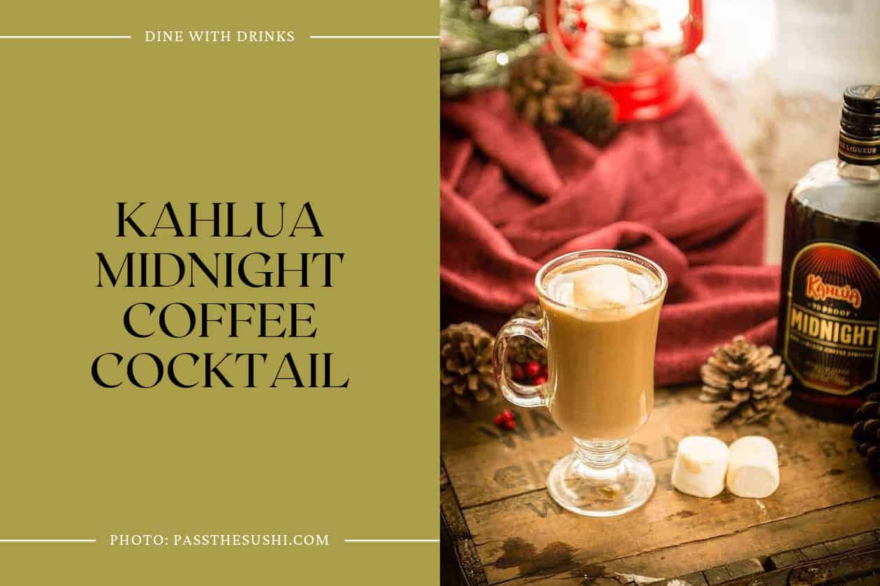Kahlua Midnight Coffee Cocktail