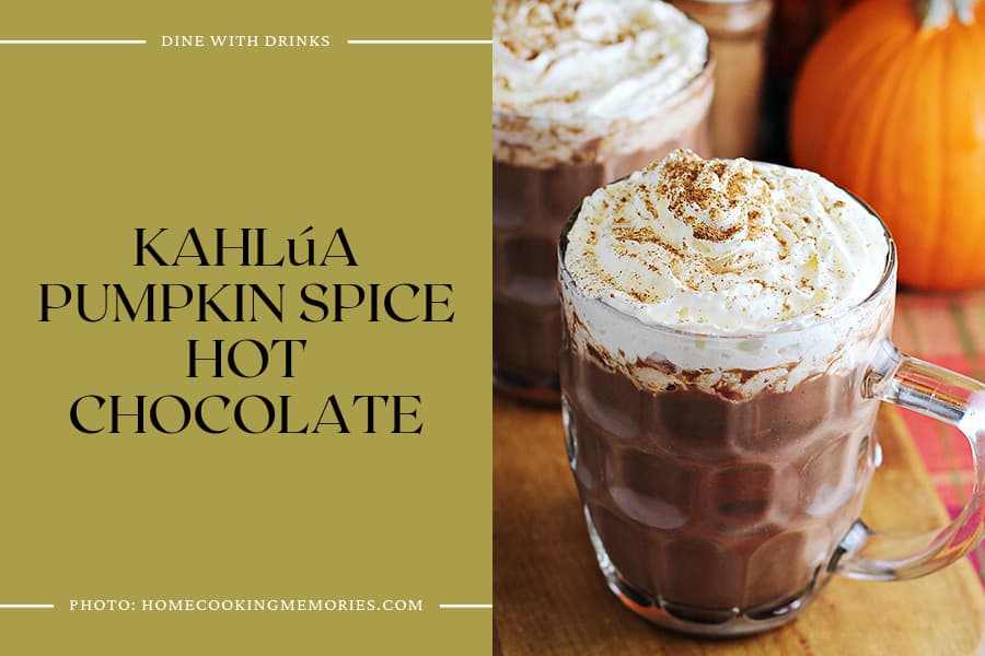 Kahlúa Pumpkin Spice Hot Chocolate