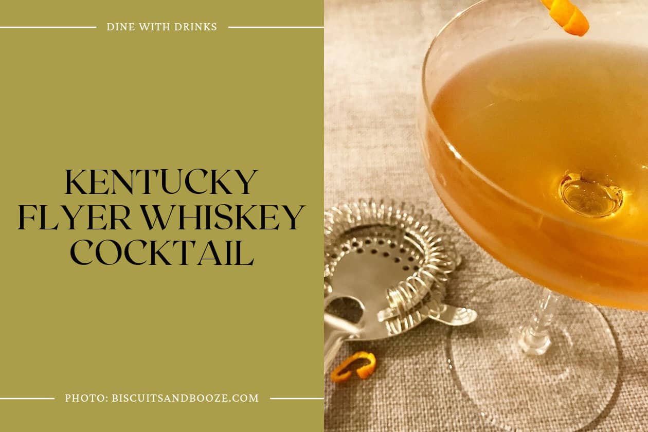 Kentucky Flyer Whiskey Cocktail