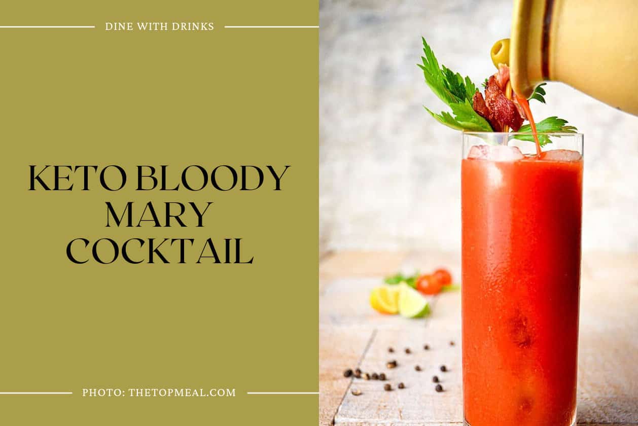 Keto Bloody Mary Cocktail