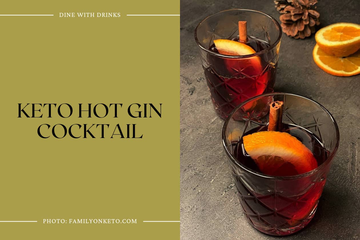 Keto Hot Gin Cocktail