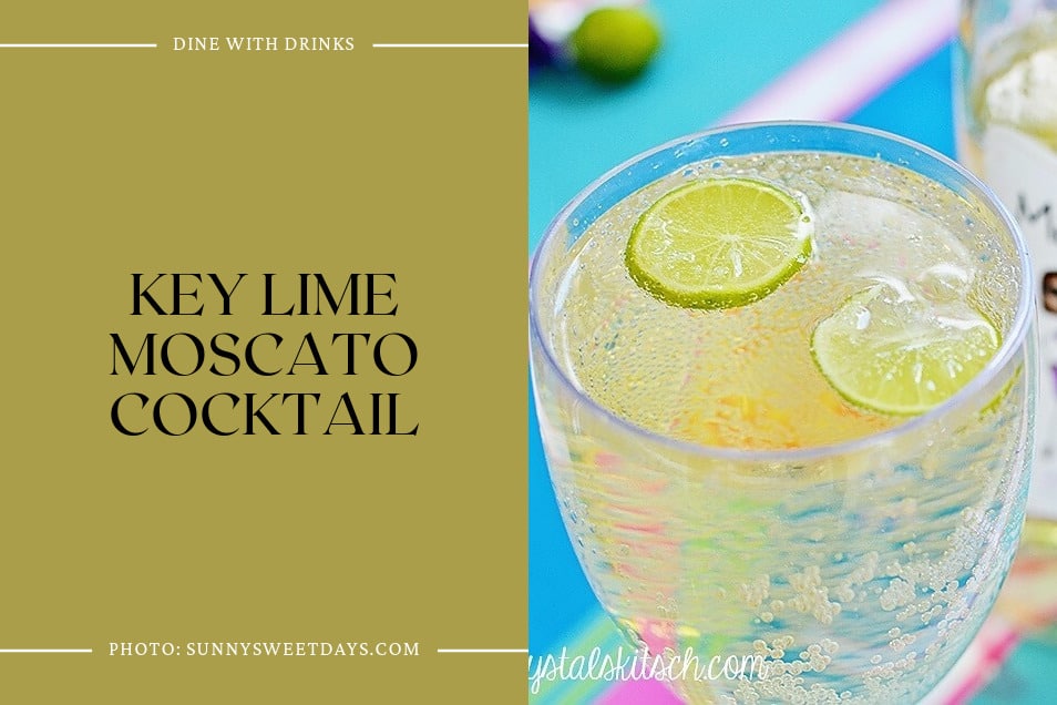 Key Lime Moscato Cocktail