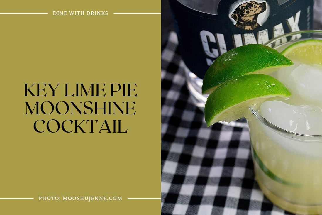 Key Lime Pie Moonshine Cocktail