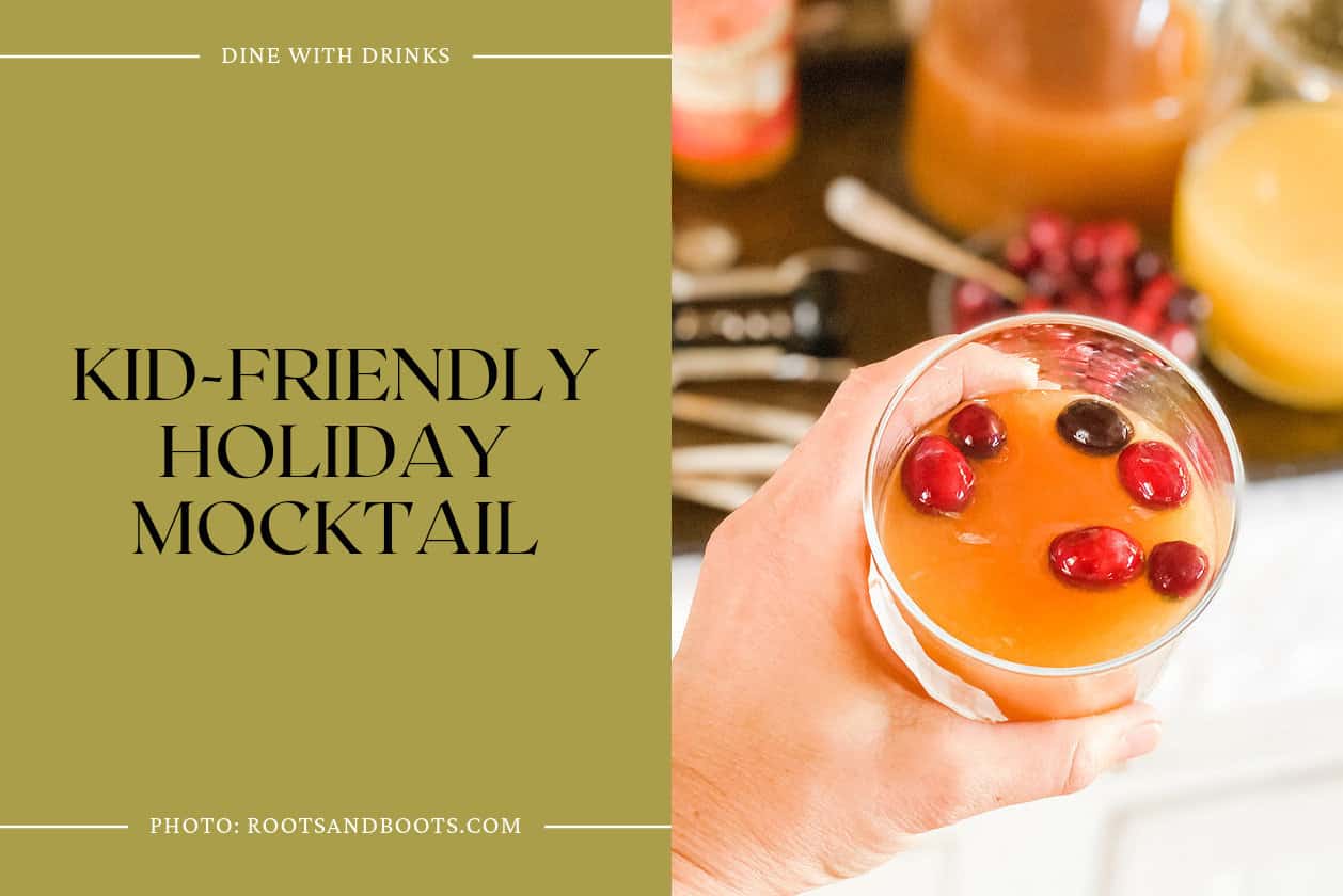 Kid-Friendly Holiday Mocktail