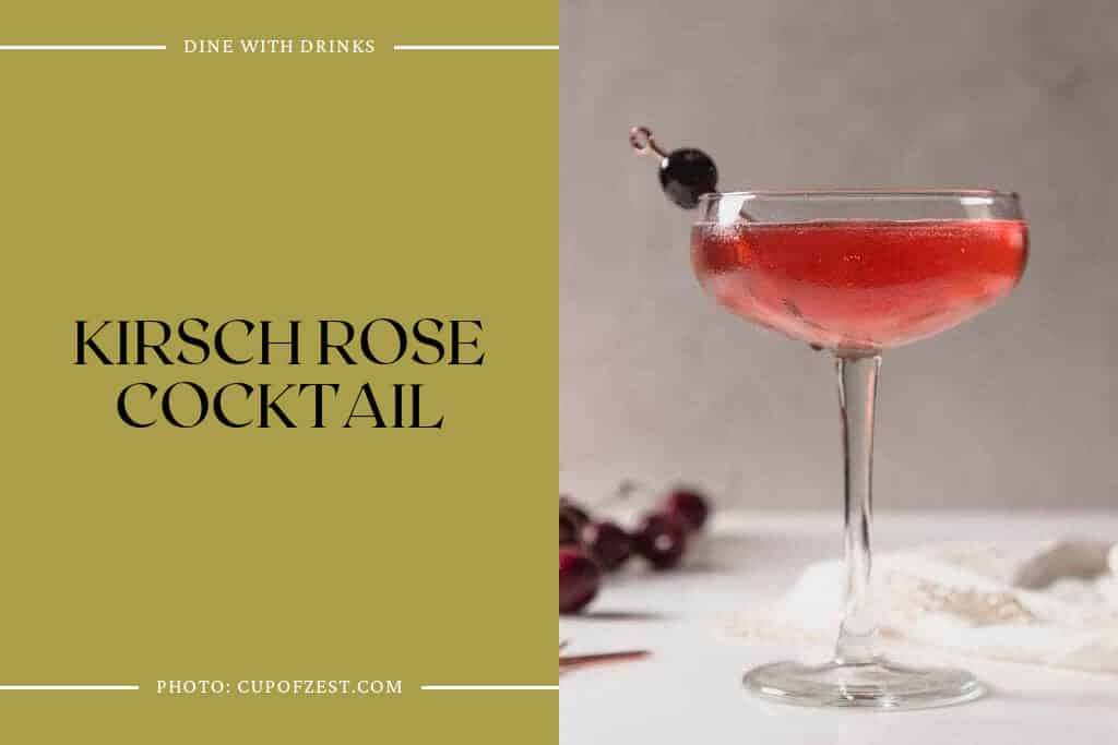Kirsch Rose Cocktail