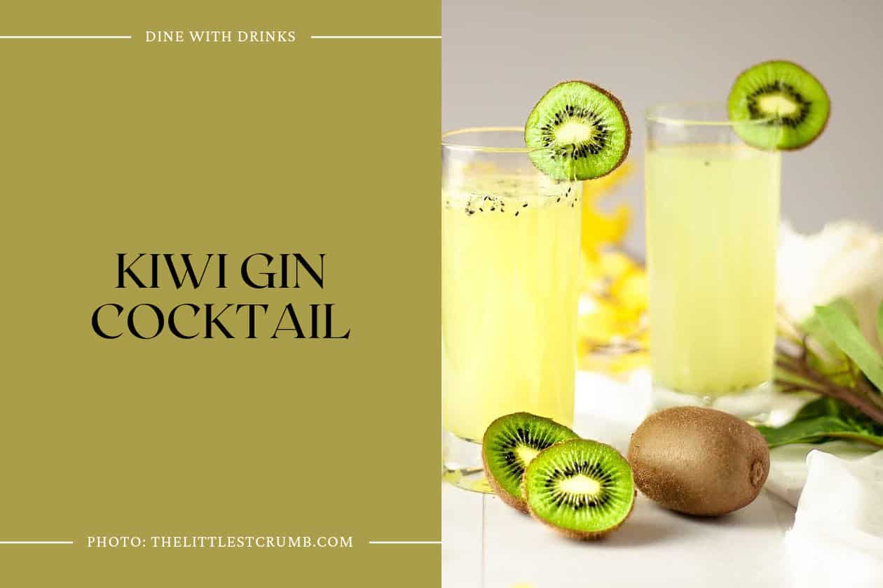 Kiwi Gin Cocktail