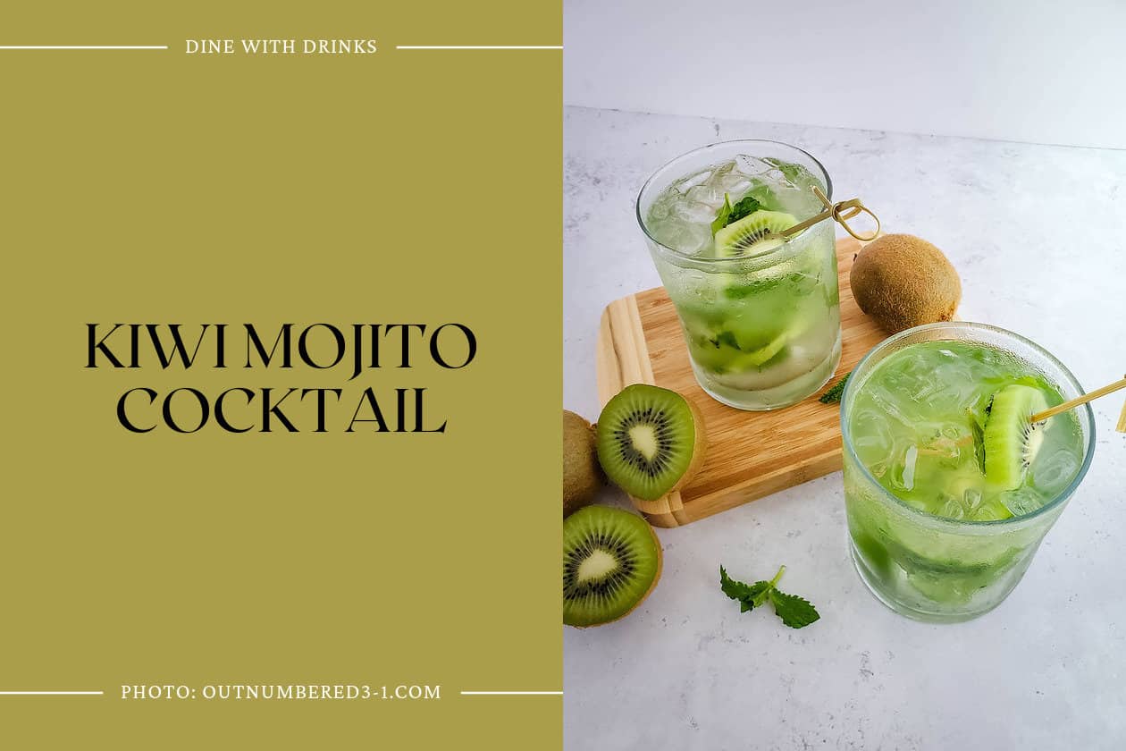 Kiwi Mojito Cocktail