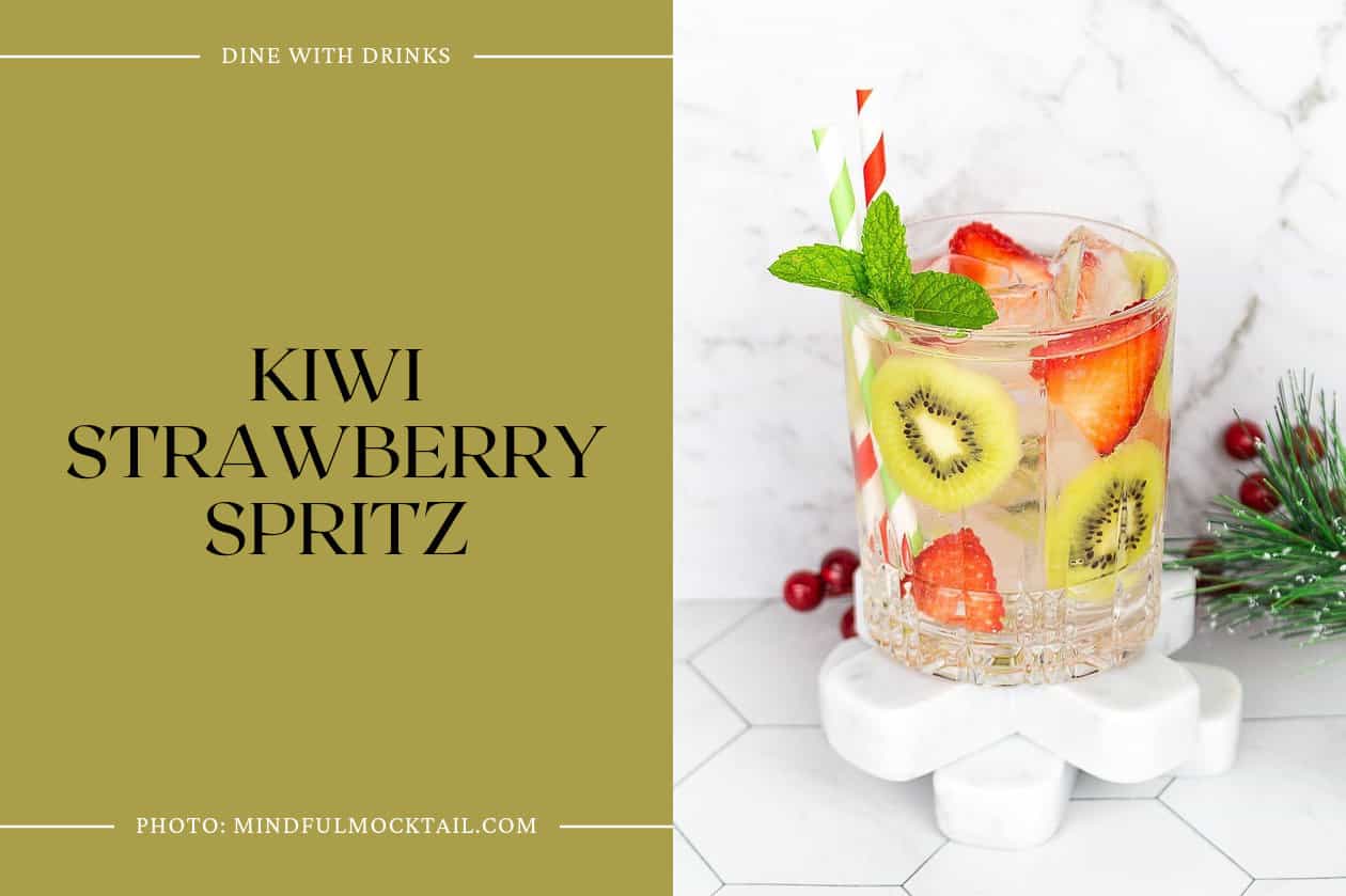 Kiwi Strawberry Spritz
