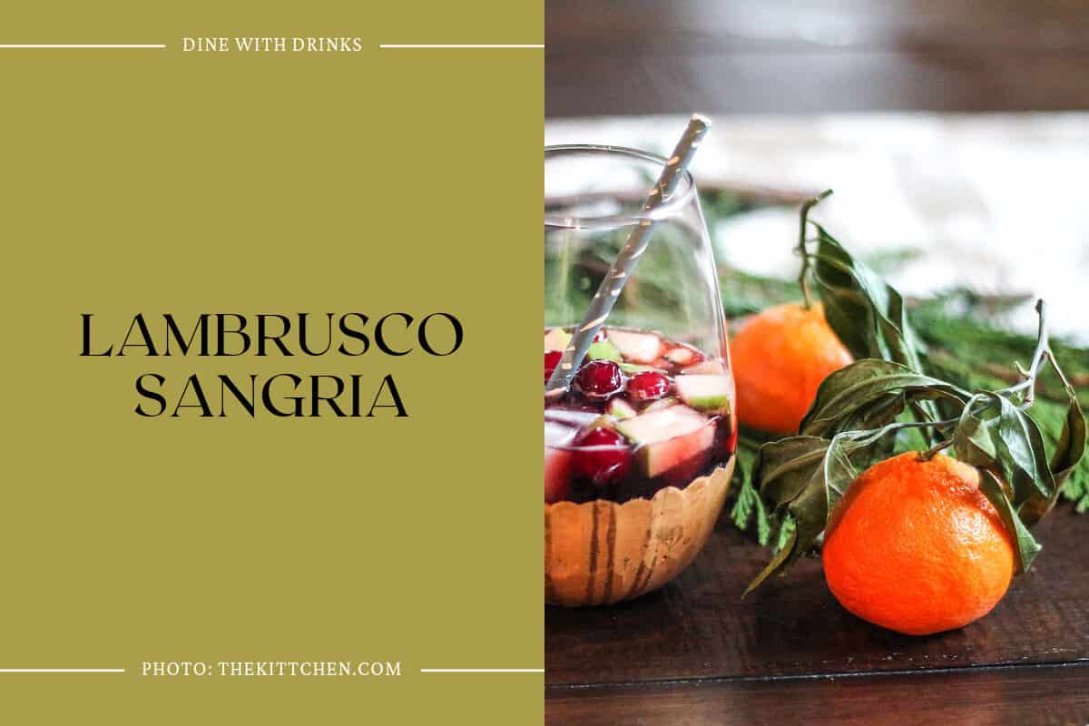 Lambrusco Sangria