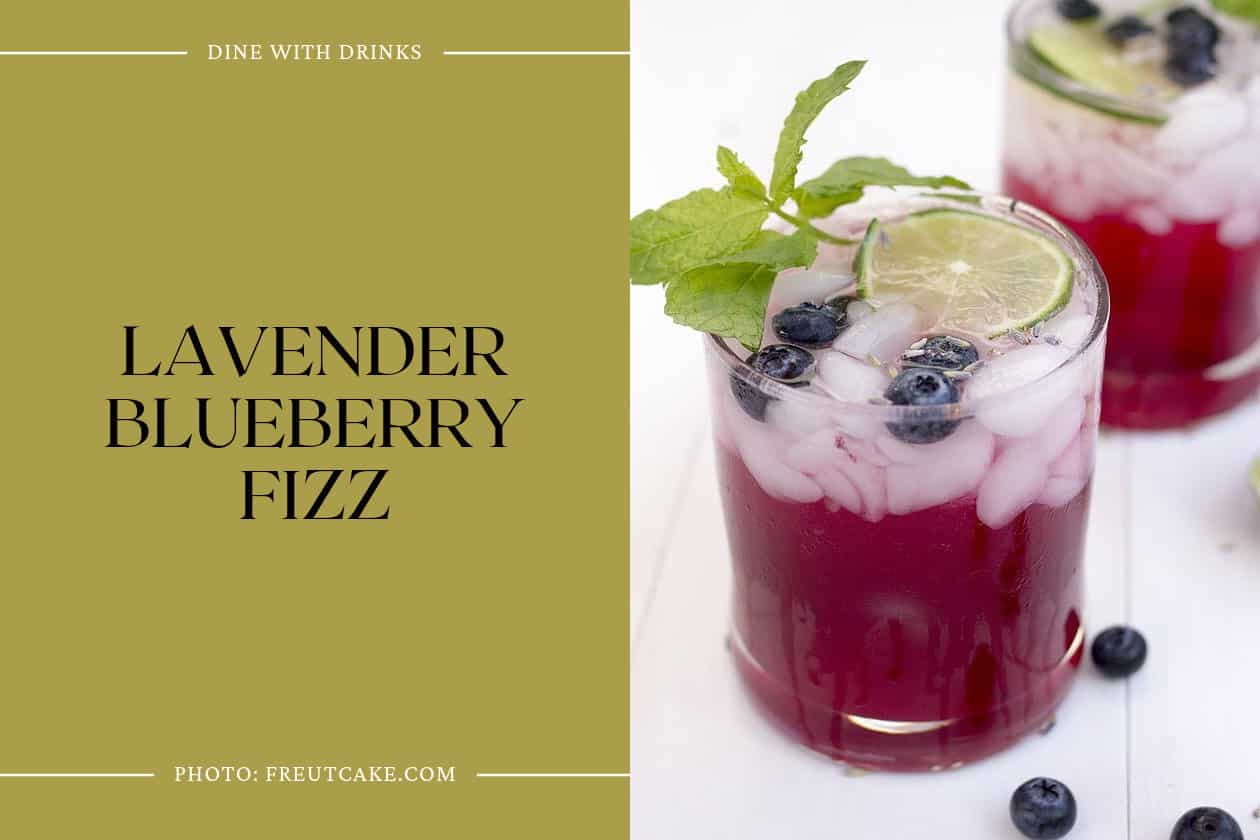 Lavender Blueberry Fizz